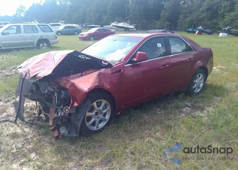 2008 Cadillac Cts Standard from USA, damaged, VIN 1G6DM577180110110